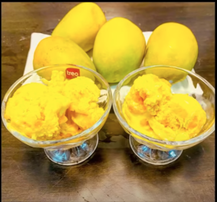 Frozen Mango Yoghurt Recipe
